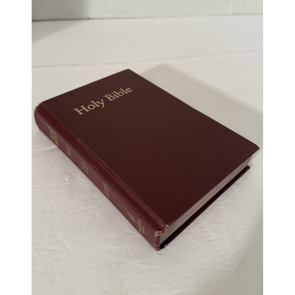 Holy Bible King James Version Red Letter Thomas Nelson Hardcover 1984 KJV